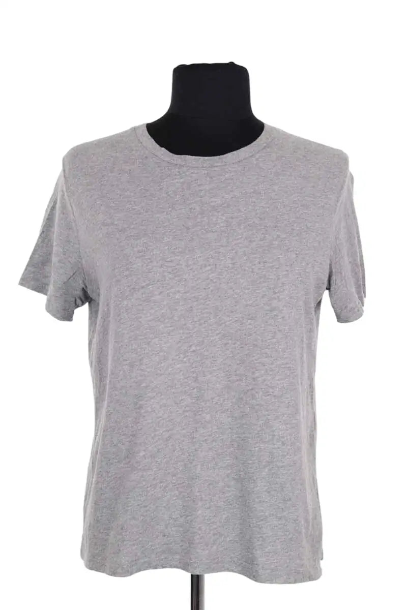 T-shirt Sézane Gris en Coton, taille XS - Seconde Main