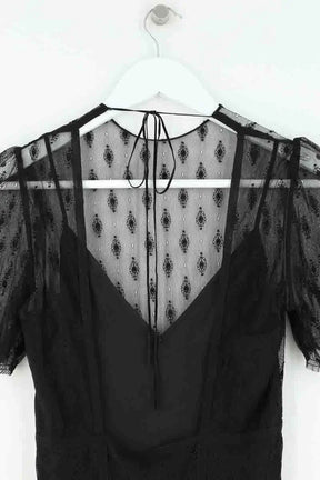 Robe Maje Noir en Synthétique