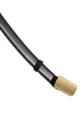 Ceinture Maison Boinet Noir en Cuir