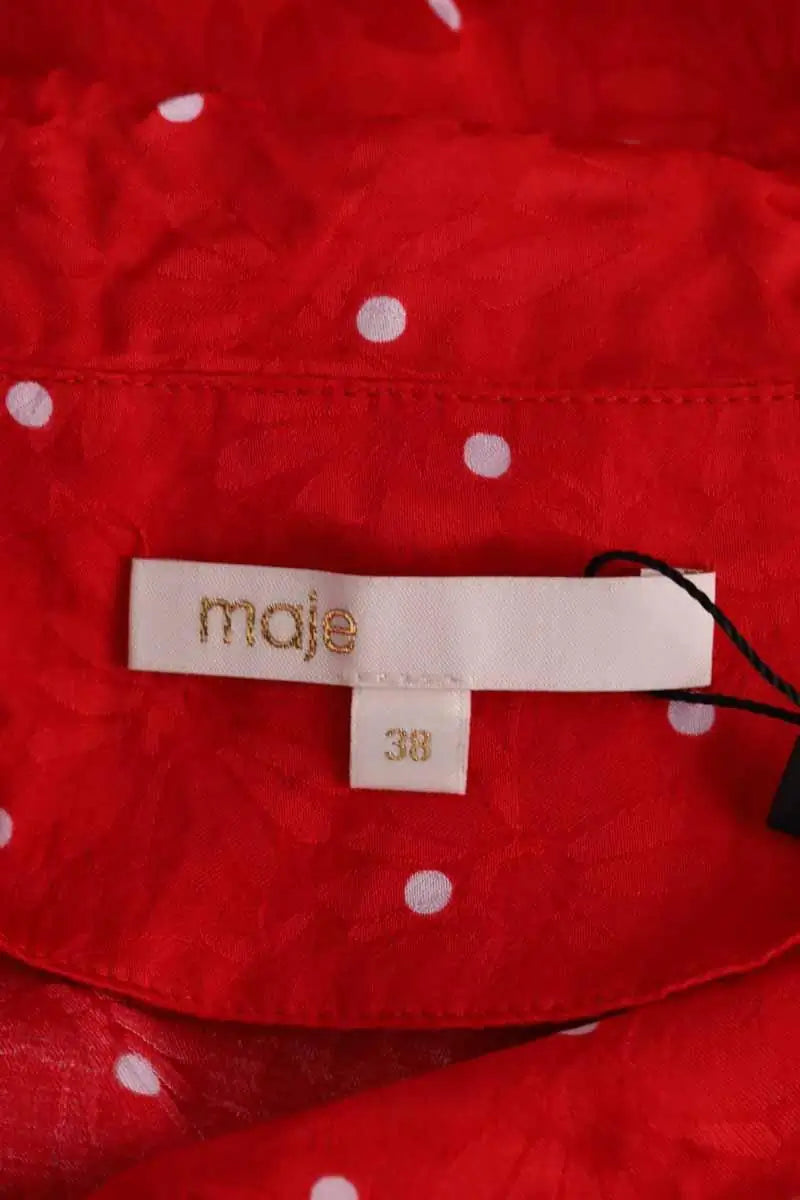 Robe Maje Rouge en Viscose