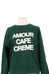 Sweatshirt Sézane Vert en Coton, taille M - Seconde Main