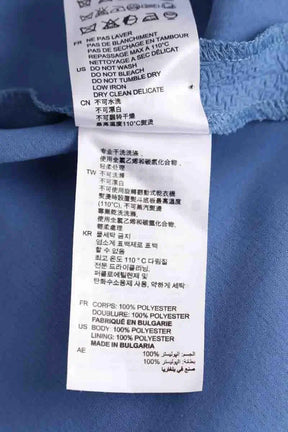 Robe Sandro Bleu en Synthétique