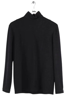 Blouse Chanel Noir en Laine, taille L - Seconde Main