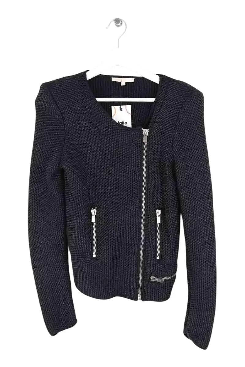 Gilet Maje Noir en Coton, taille S - Seconde Main
