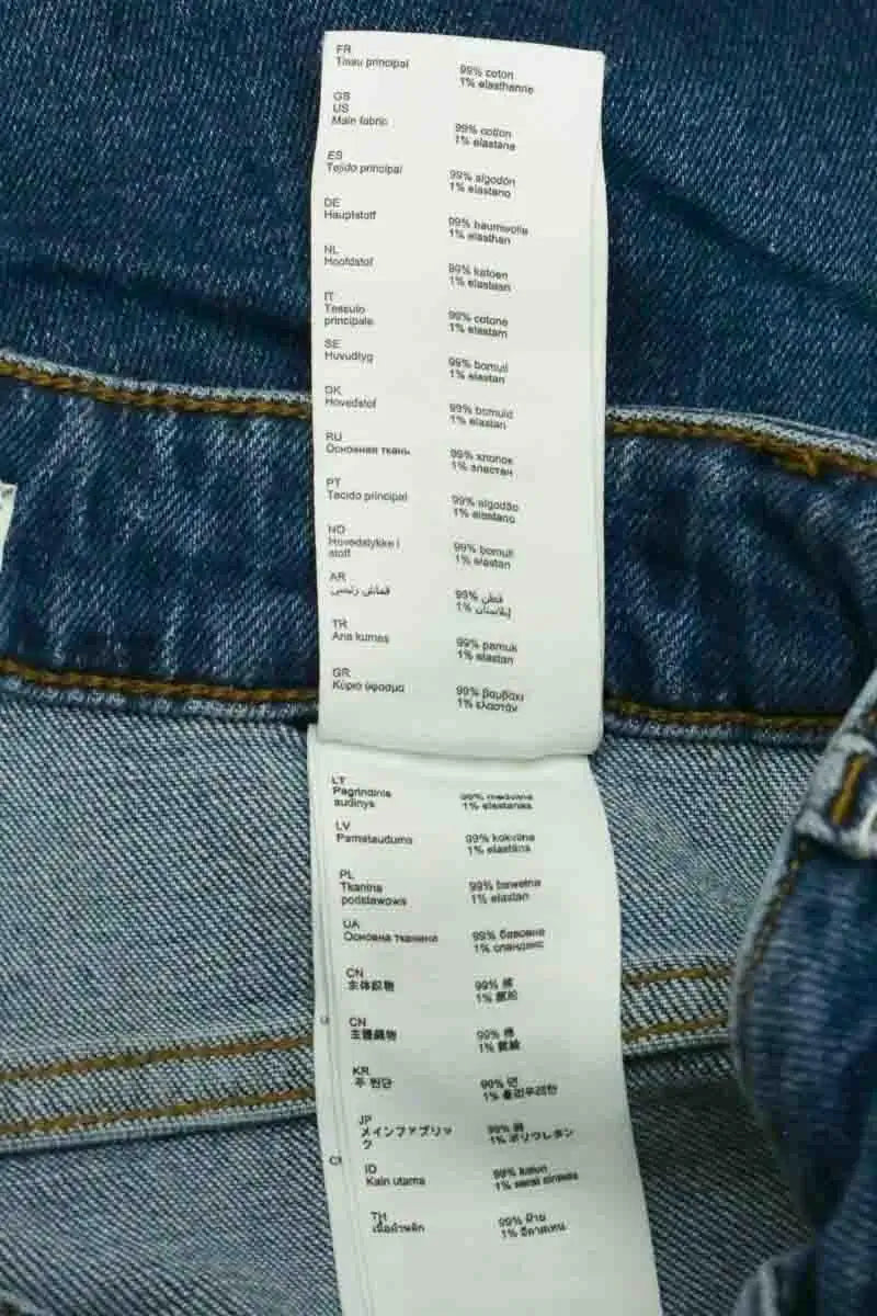 Jean bootcut Maje Bleu en Coton