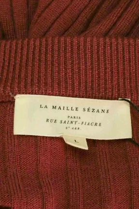 T-shirt Sézane Rose en Laine