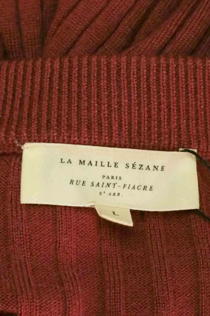 T-shirt Sézane Rose en Laine