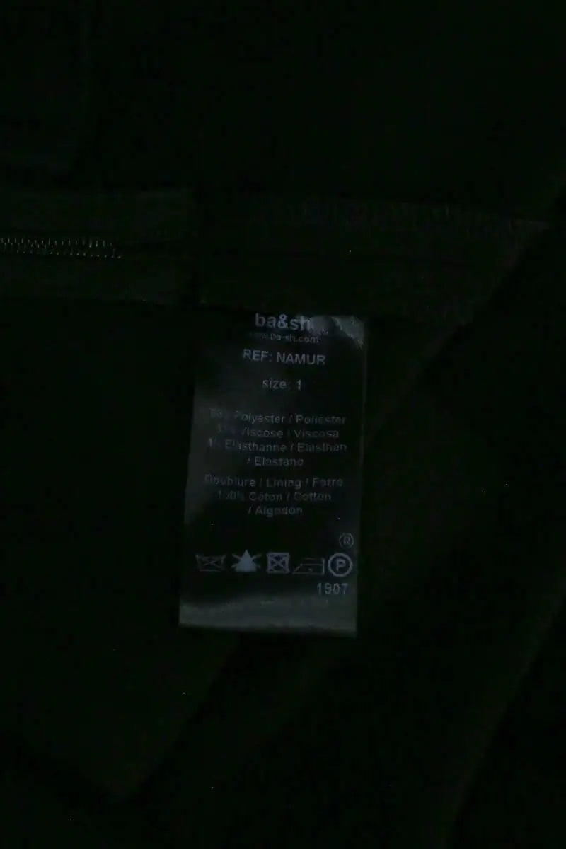 Robe Ba&Sh Noir en Synthétique