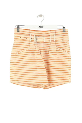 Mini short Tara Jarmon Orange en Lin, taille S - Seconde Main