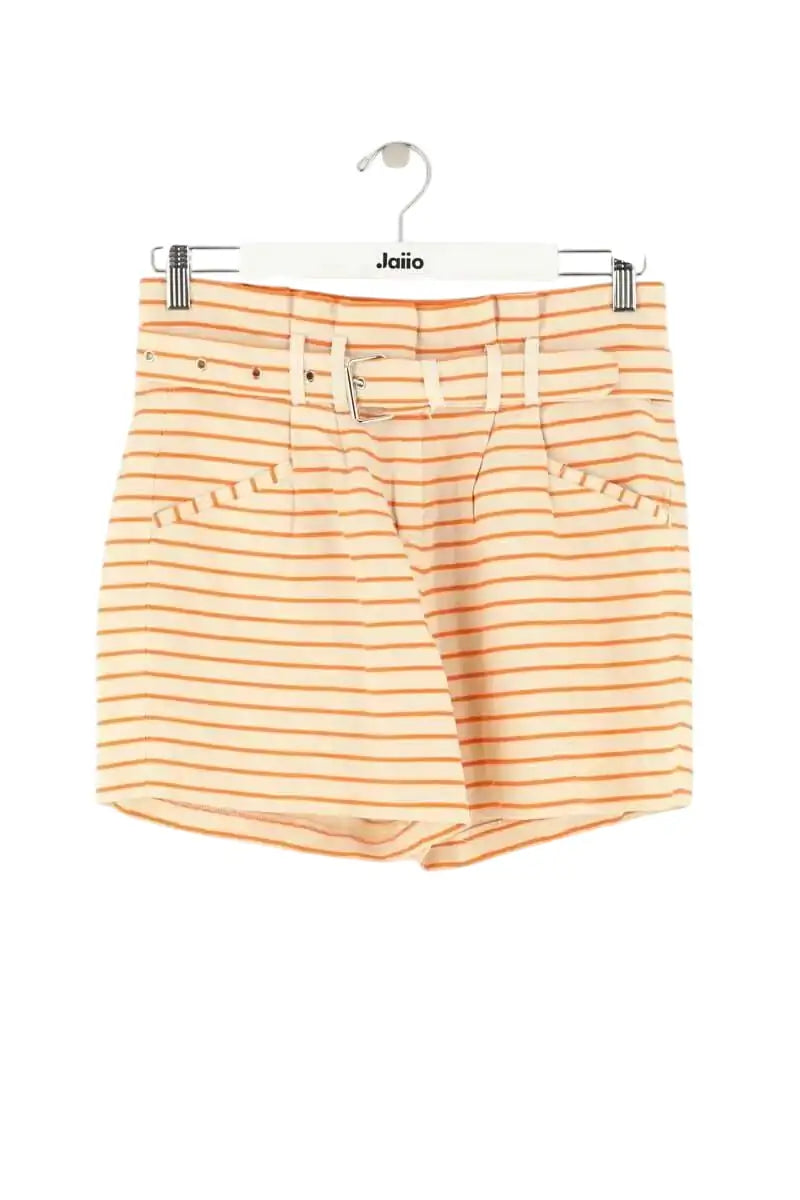 Mini short Tara Jarmon Orange en Lin, taille S - Seconde Main