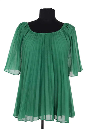 Blouse Sézane Vert en Viscose, taille L - Seconde Main