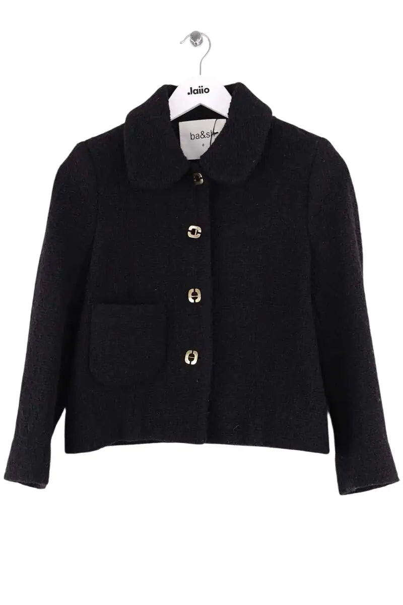 Veste Ba&Sh Noir en Laine, taille XS - Seconde Main