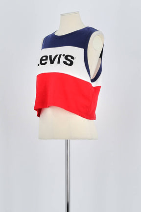Top sans manche Levi's  Rouge