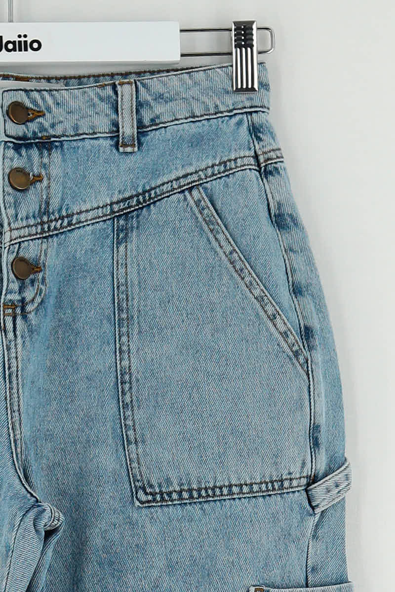 Jean droit Bash  Bleu