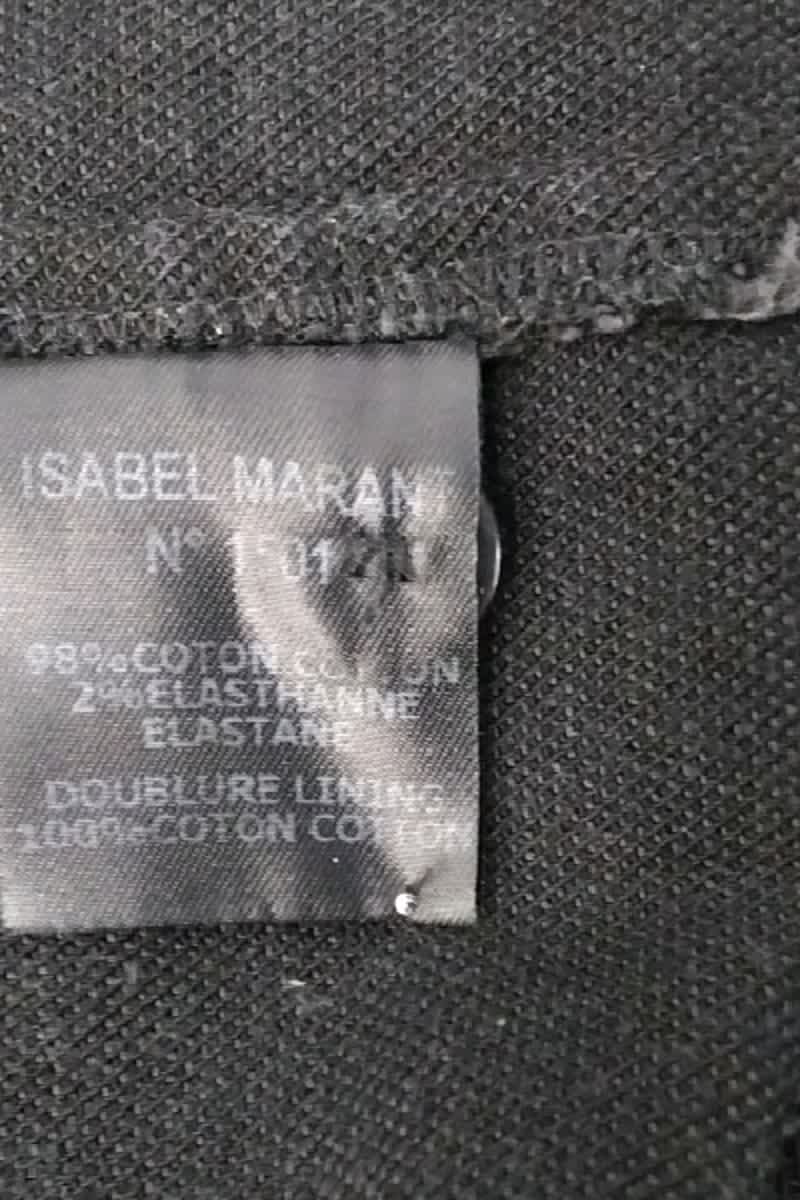 Jean slim Isabel Marant  Noir