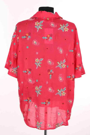 Chemise Antik Batik Rouge en Viscose