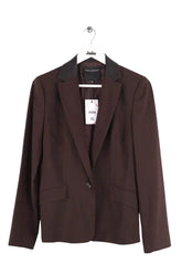 Blazer Tara Jarmon Marron en Laine, taille L - Seconde Main