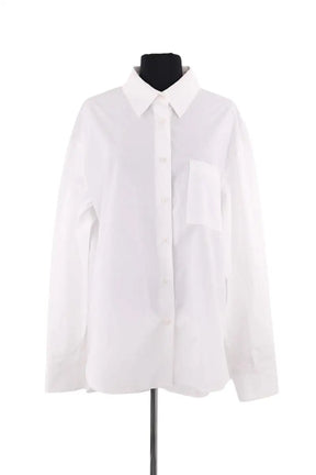 Chemise The Frankie Shop Blanc en Coton, taille S - Seconde Main