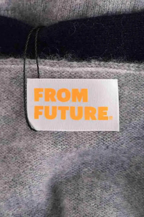 Cardigan From Future Gris en Cachemire