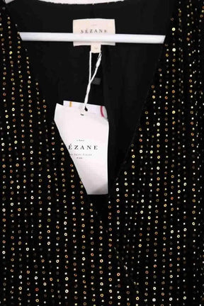 Robe Sézane Nolita Noir en Coton