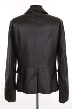 Veste Max Mara Marron en Cuir