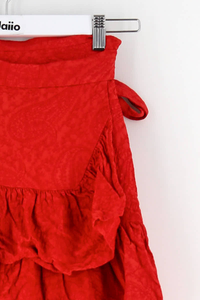Mini jupe Maje  Rouge
