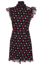 Robe Sandro Noir en Synthétique, taille S - Seconde Main