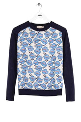 Pull Paul & Joe Marine en Laine, taille S - Seconde Main