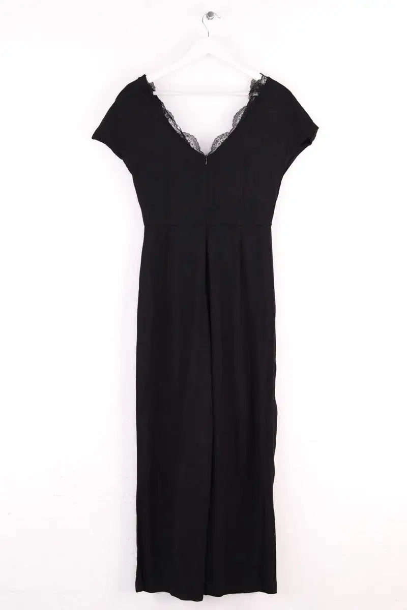 Combinaison Sandro Noir en Viscose