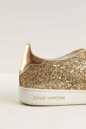 Baskets Louis Vuitton FrontRow Doré