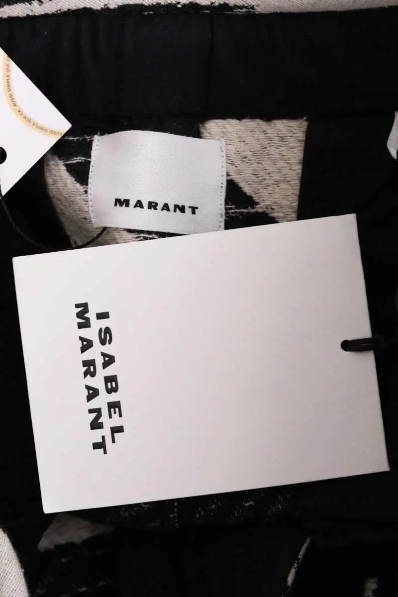 Bermuda Isabel Marant Blanc en Coton