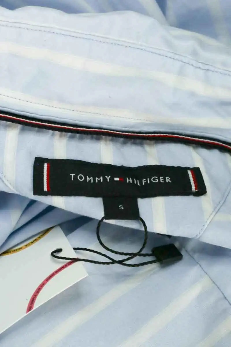 Chemise Tommy Hilfiger Bleu en Coton