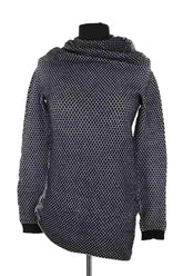 Pull Pinko Noir en Viscose, taille M - Seconde Main