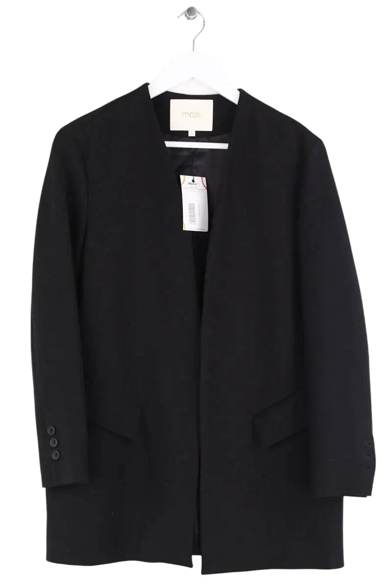 Veste Maje Noir en Coton, taille S - Seconde Main