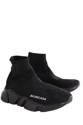 Baskets Balenciaga Speed Noir en Tissu