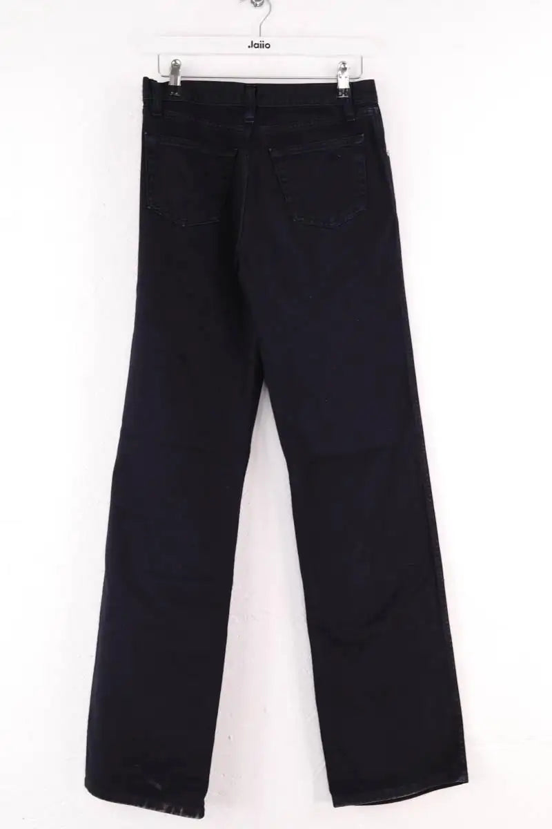 Jean droit Alexandra Golovanoff Bleu en Coton