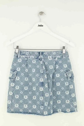 Jupe Maje Bleu en Coton