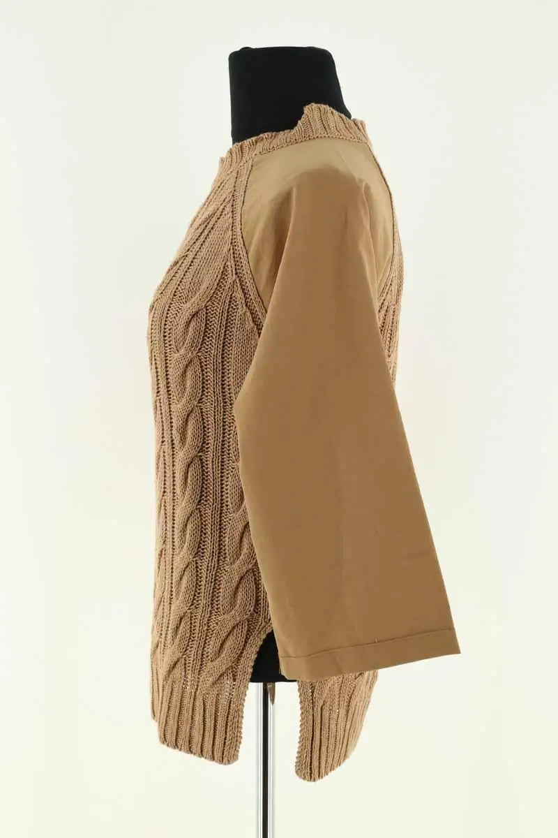 Pull Max Mara Camel en Coton