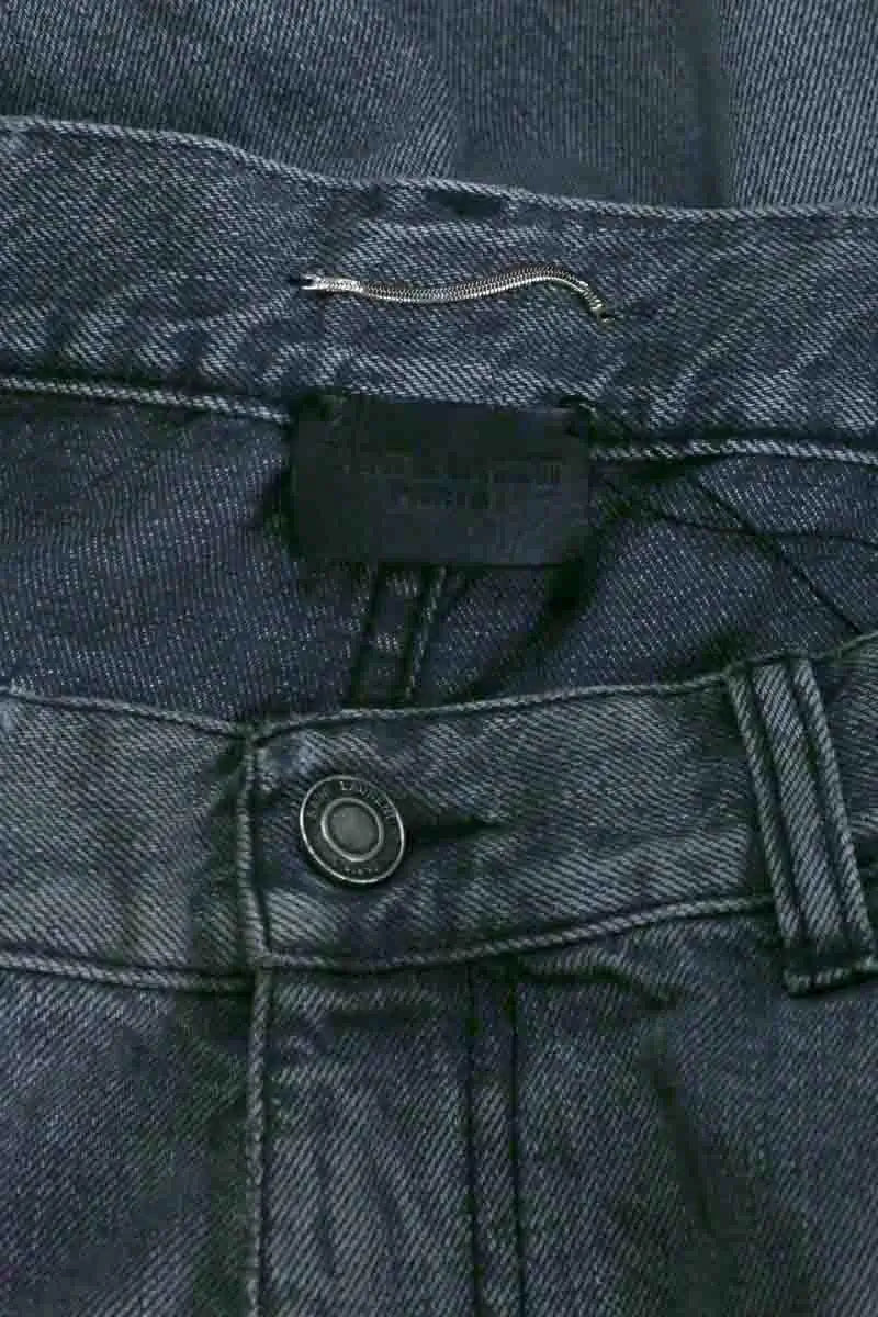Jean droit Saint Laurent Anthracite en Coton