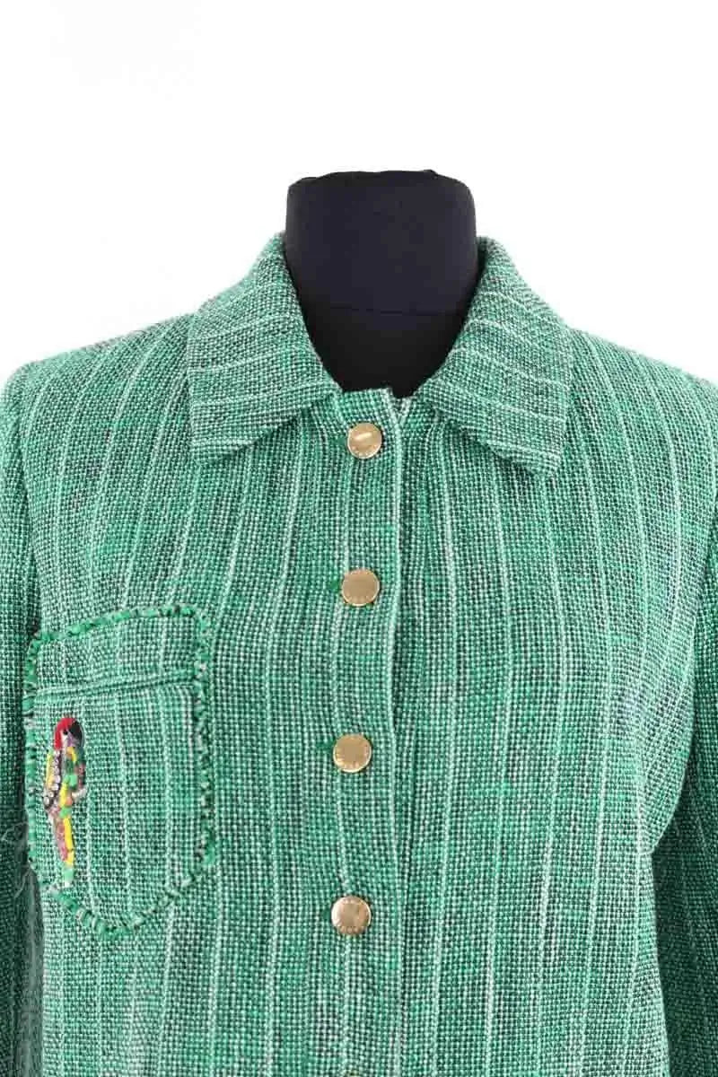 Veste Sandro Vert en Coton