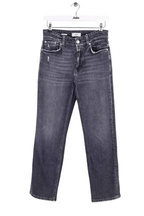 Jean droit Closed Anthracite en Coton, taille XS - Seconde Main