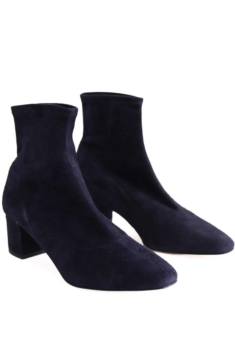 Boots LK Bennett Grove Marine en Daim
