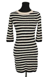 Robe Alexandra Golovanoff Beige en Coton, taille XS - Seconde Main