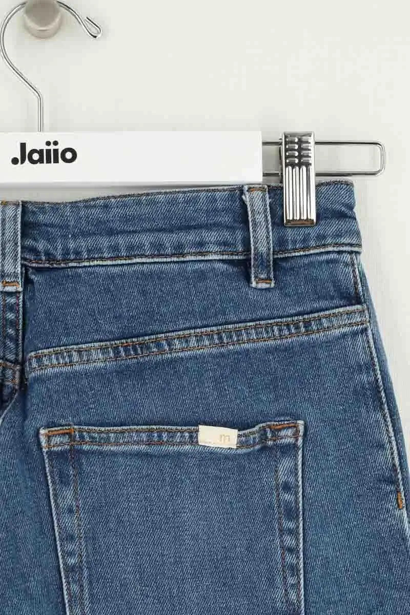 Jean bootcut Maje Bleu en Coton