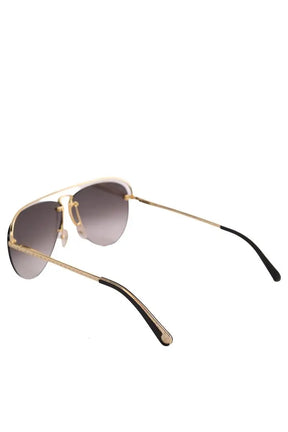 Lunettes d'aviateur Louis Vuitton Noir en Métal