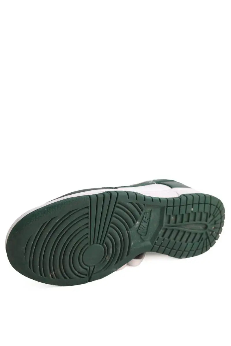 Baskets Nike Vert en Cuir