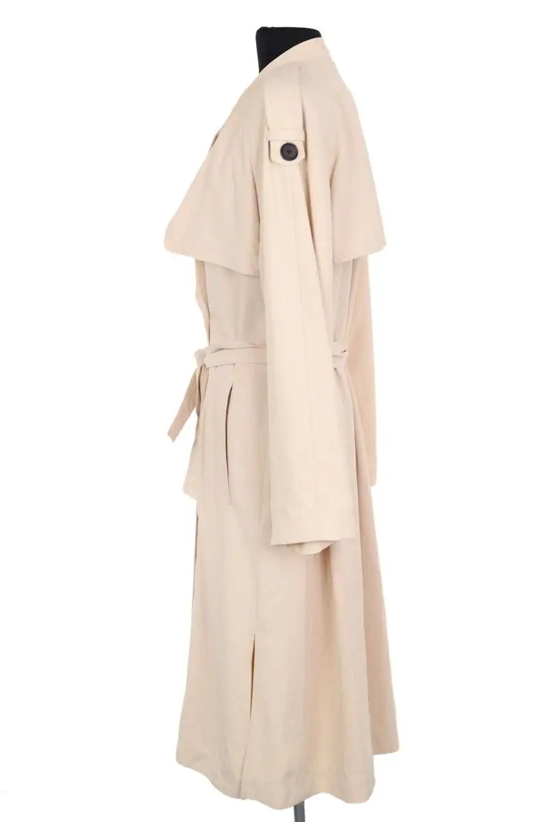 Trench-coat Vanessa Bruno Beige en Synthétique