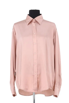 Chemise DMN Rose en Soie, taille M - Seconde Main