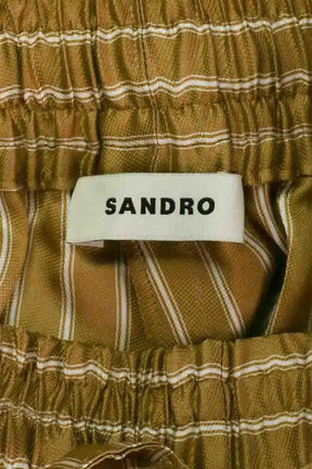Bermuda Sandro Marron en Synthétique
