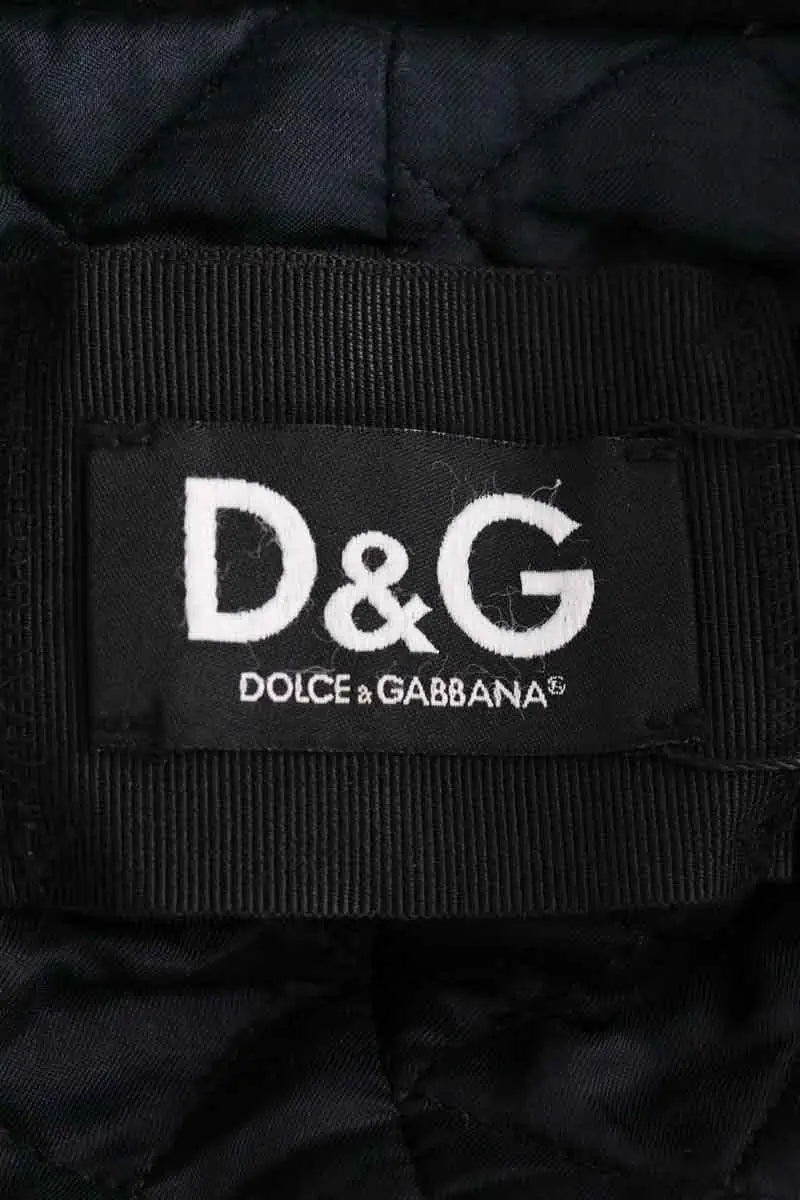 Manteau Dolce & Gabbana Noir en Laine
